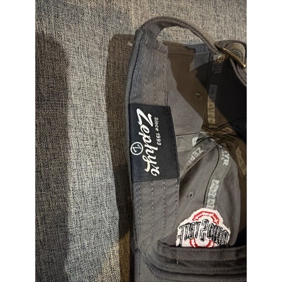 Ohio State Buckeyes NCAA Zephyr Black One Size Adjustable Hat - Picture 3 of 5